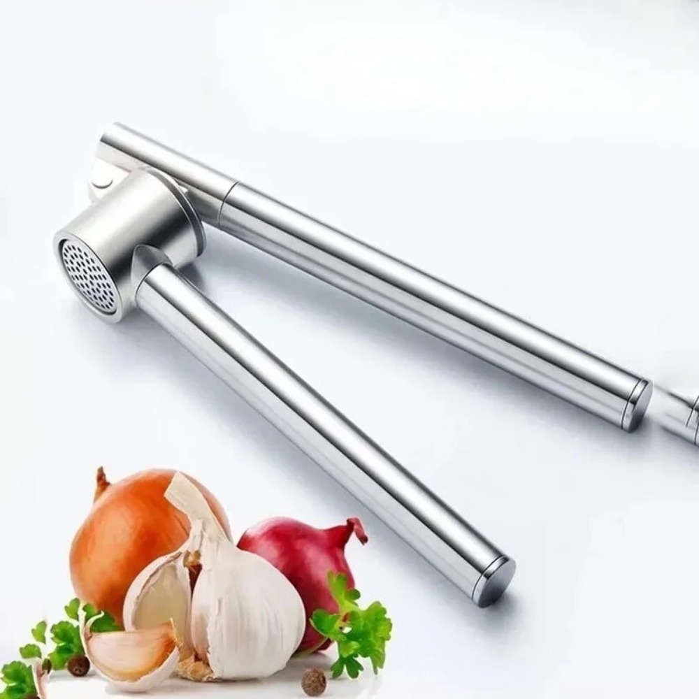Manual Garlic Press - Hot Garlic Mincer Stainless Steel Garlic