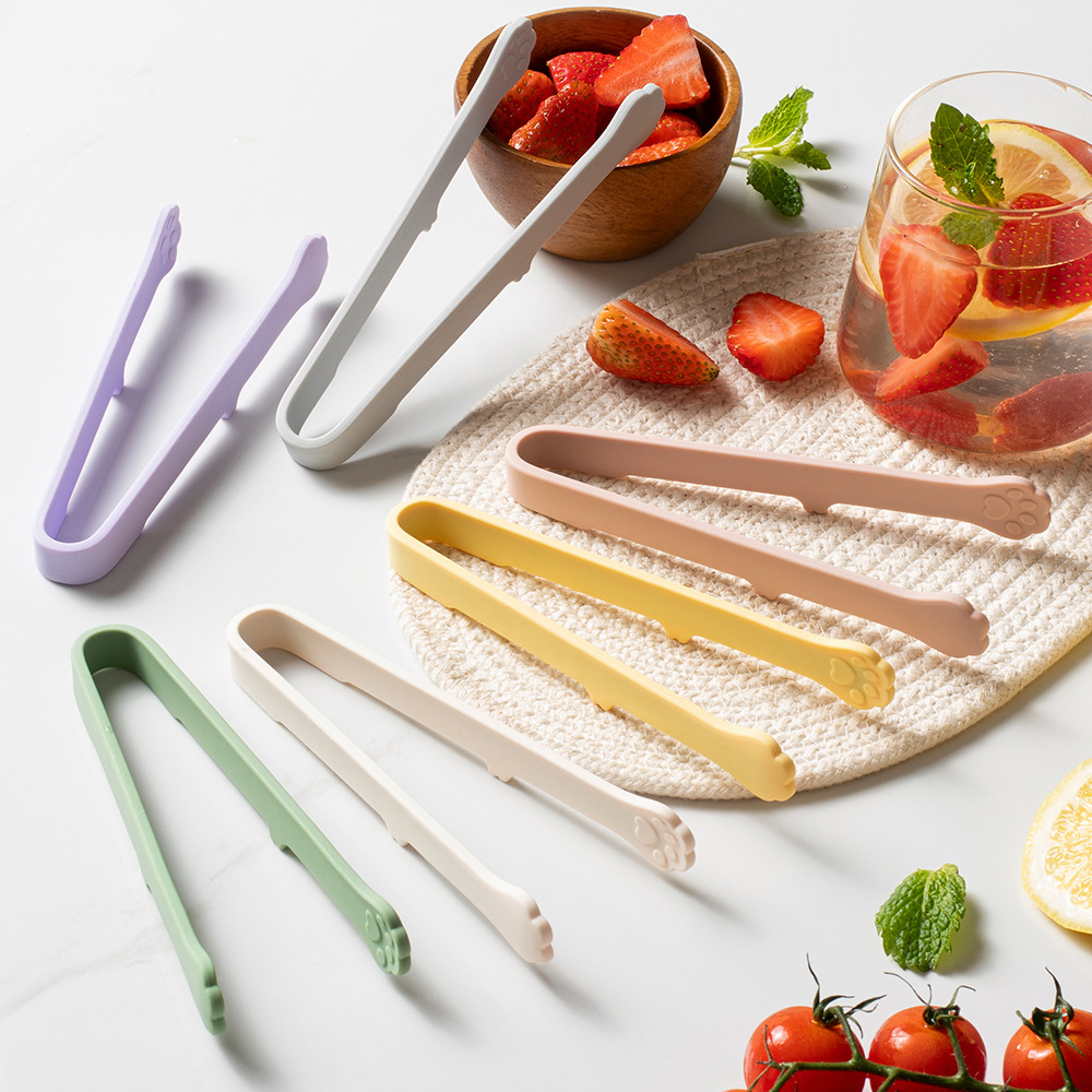 Zyliss Kitchen Gadgets - Cute Cat Paw Silicone Food Tongs