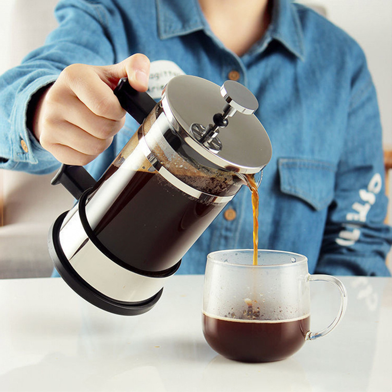 French Press Coffee Maker - Coffee French Press Pot With Filter