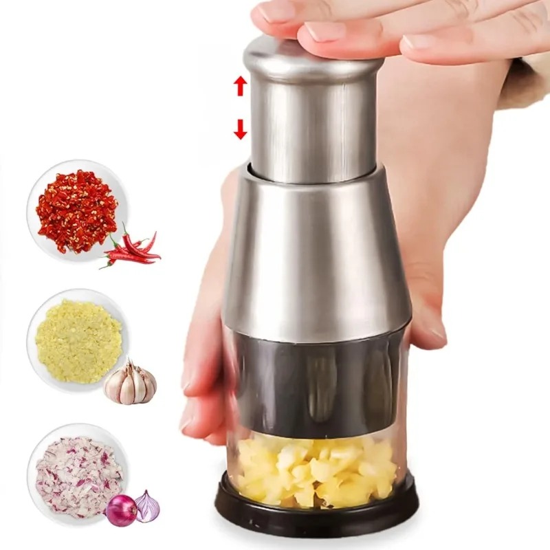 Stainless Steel Manual Garlic  - đánh giá và giá Manual Garlic Press
