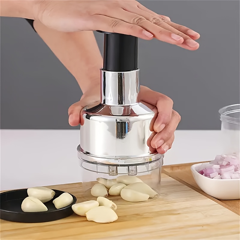 Stainless Steel Garlic Press M - đánh giá và giá Manual Garlic Press