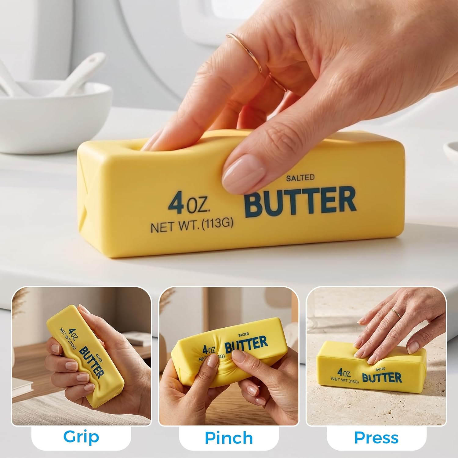New Soft Slow Rebound Butter S - đánh giá và giá Funny Kitchen Gadgets Gifts