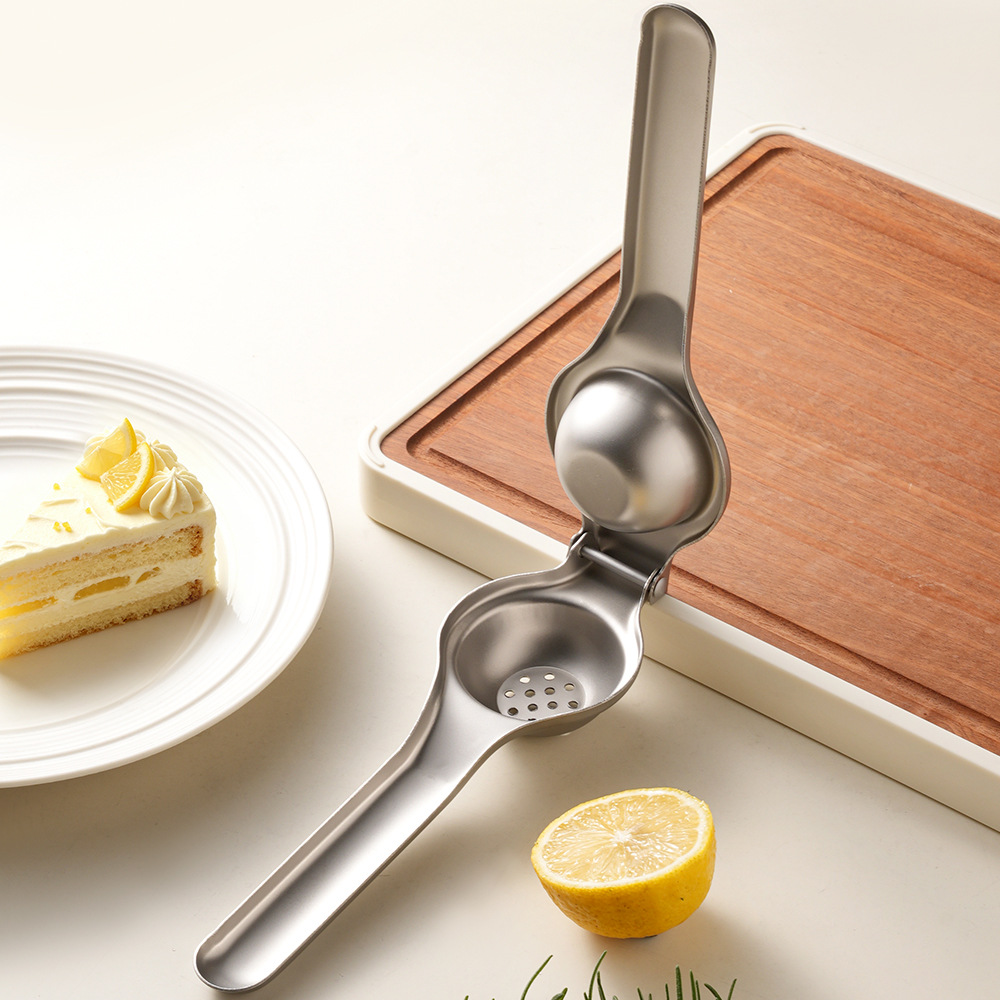 Stainless Steel Lemon Squeezer - đánh giá và giá Manual Garlic Press