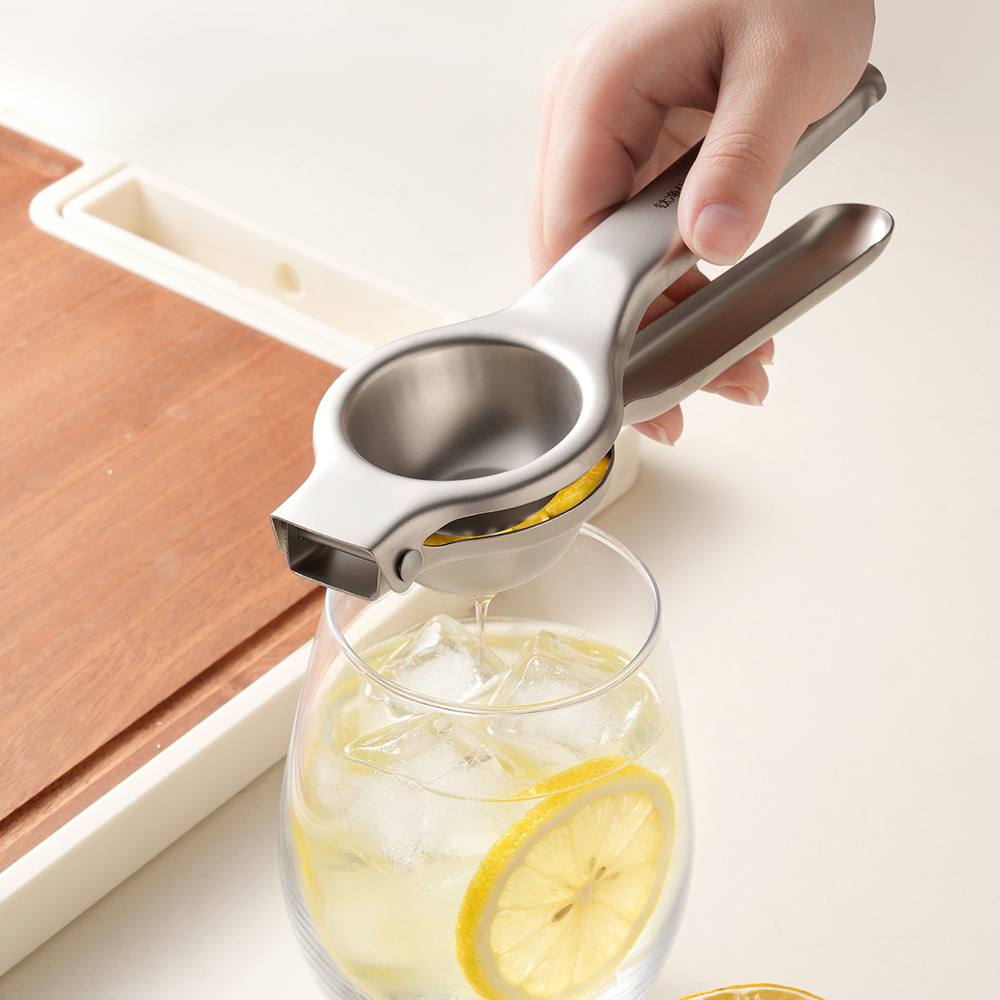 Stainless Steel Lemon Squeezer - đánh giá và giá Manual Garlic Press