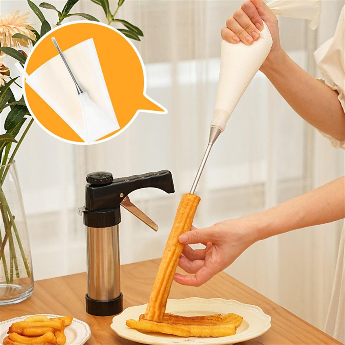 A24I Home Churros Maker Machin - đánh giá và giá Kitchen Gadgets In Spanish