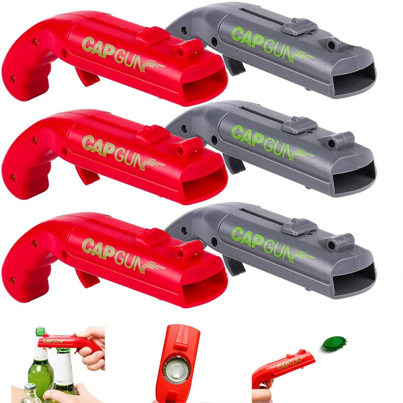 Cap Gun Beer Bottle Opener, Fu - đánh giá và giá Funny Kitchen Gadgets Gifts