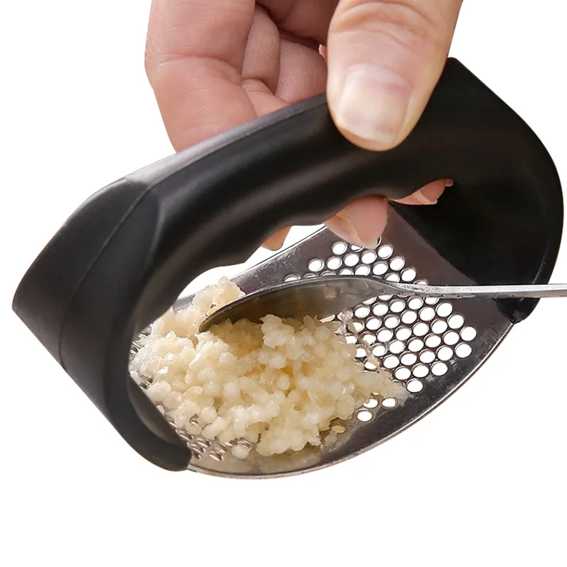 Stainless Steel Garlic Press C - đánh giá và giá Manual Garlic Press