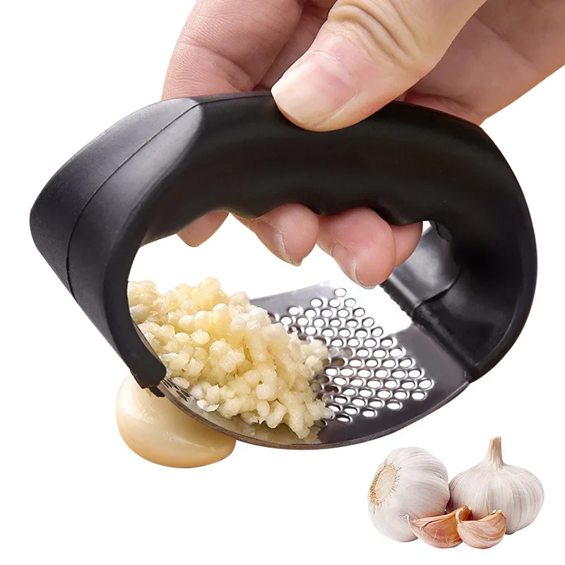 Stainless Steel Garlic Press C - đánh giá và giá Manual Garlic Press