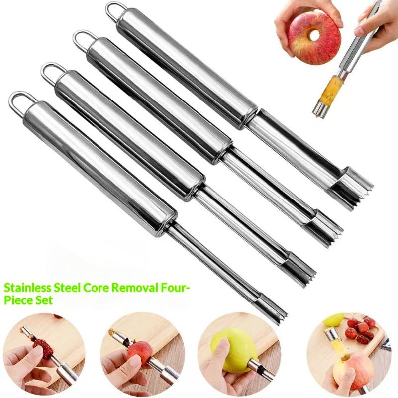 4pcs Fruit Core Remover Cutter - đánh giá và giá Kitchen Gadgets Tools