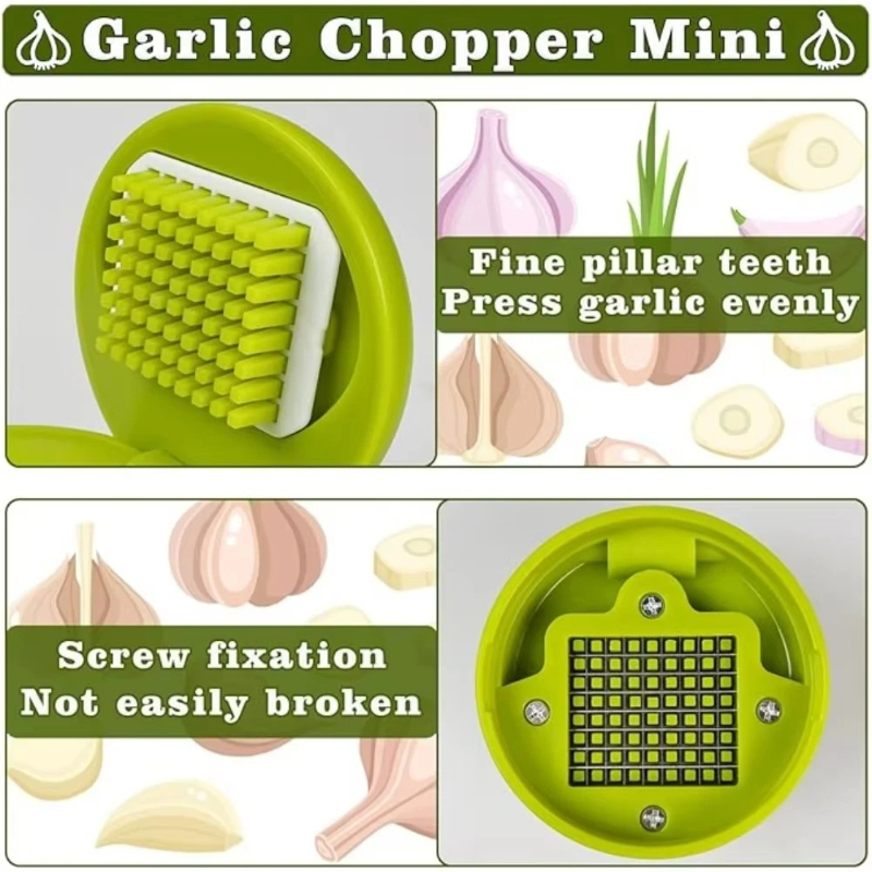 Garlic Press Chopper Manual Ga - đánh giá và giá Manual Garlic Press