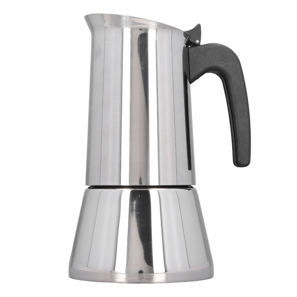 Stainless Steel Moka Pot Large - đánh giá và giá French Press Coffee Maker