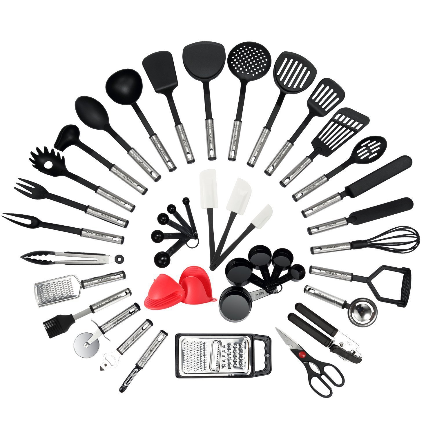 Hot Sale 42pcs Non Stick Heat  - đánh giá và giá Kitchen Gadgets Tools