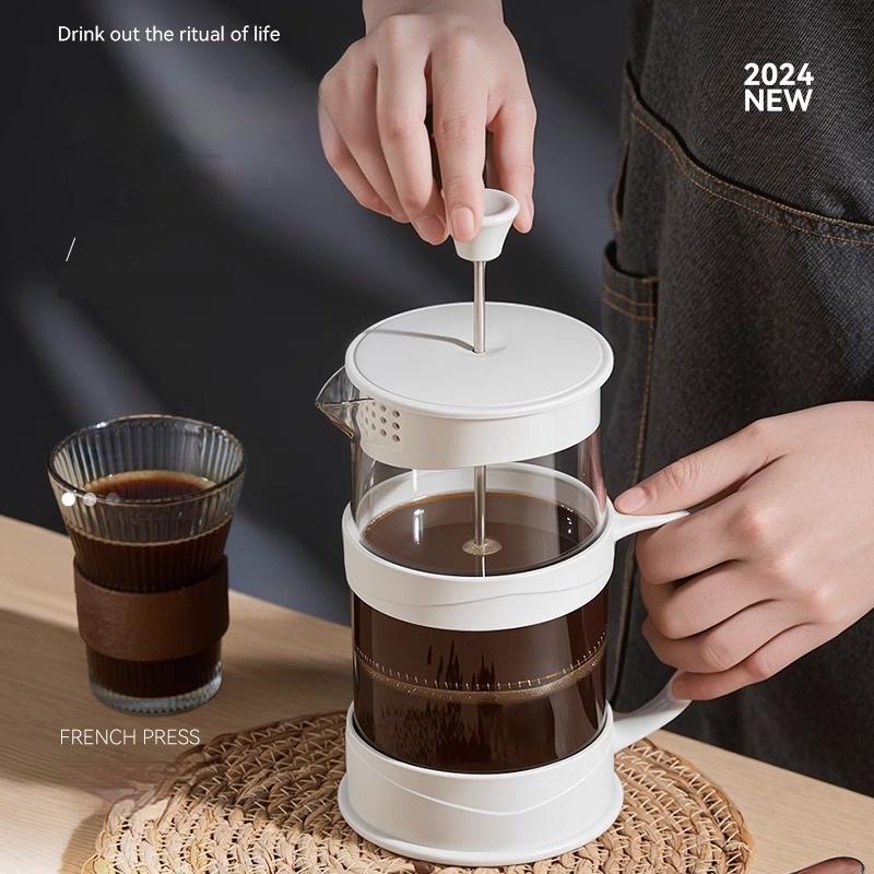 GIANXI Hand Press Coffee Maker - đánh giá và giá French Press Coffee Maker