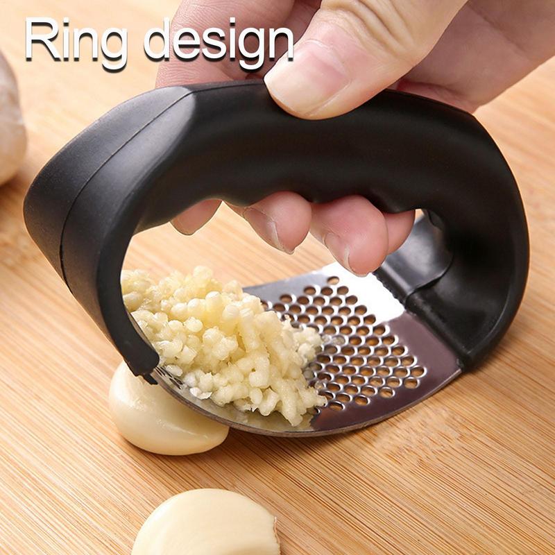 Stainless Steel Garlic Press C - đánh giá và giá Manual Garlic Press