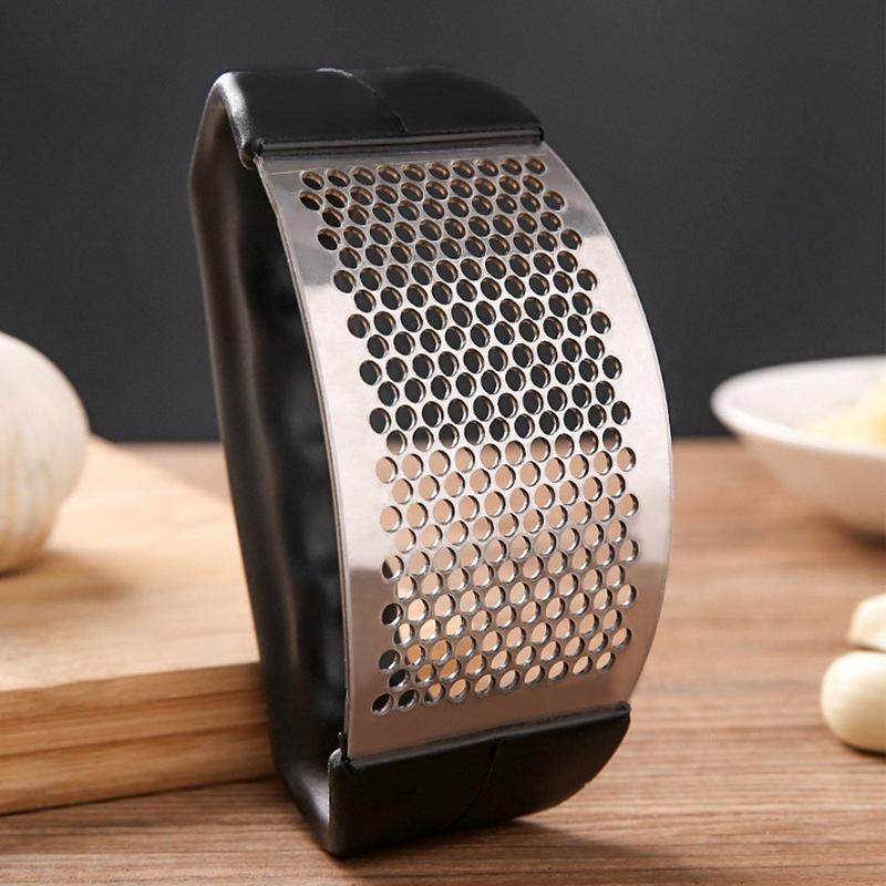 Stainless Steel Garlic Press C - đánh giá và giá Manual Garlic Press