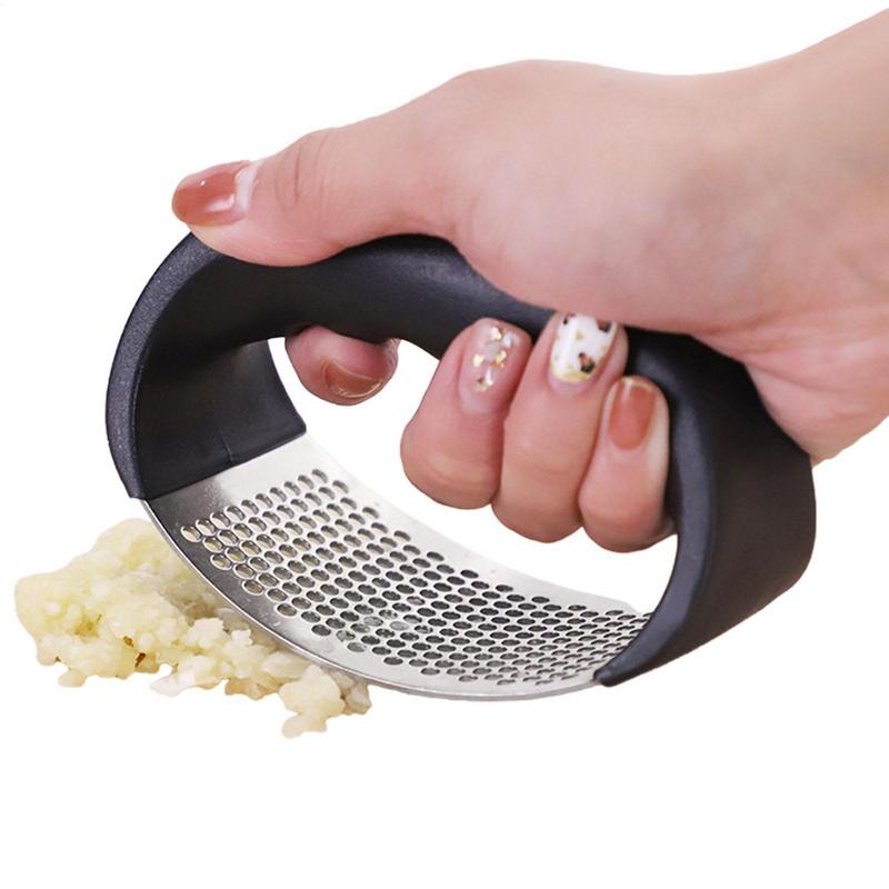 Stainless Steel Garlic Press C - đánh giá và giá Manual Garlic Press