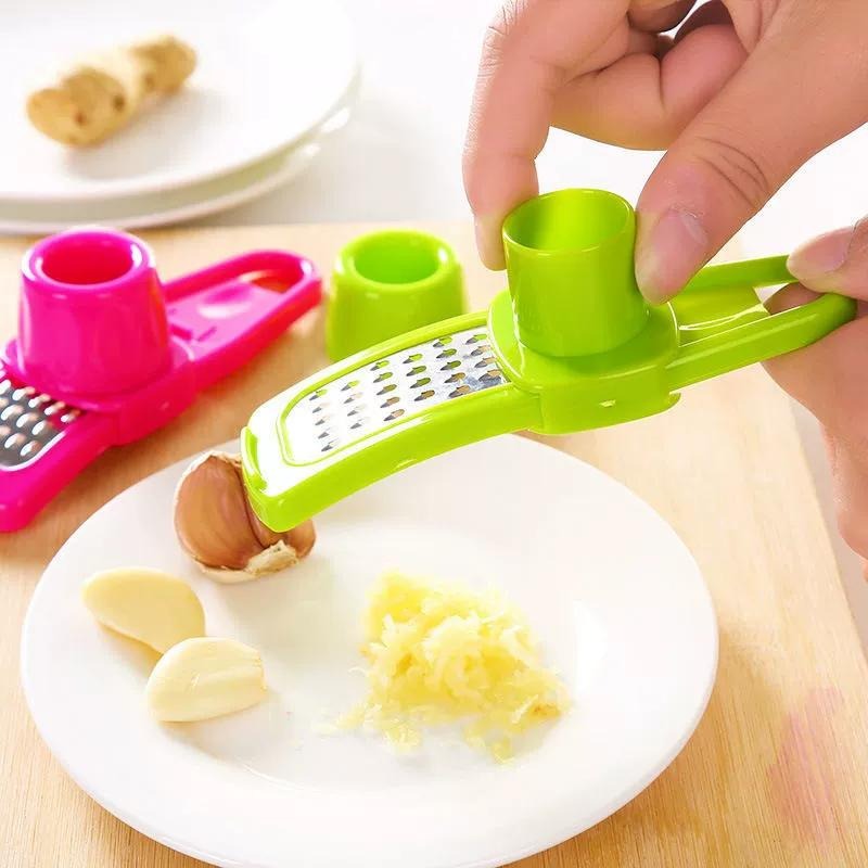 Hand-pressed Garlic Chopper Ma - đánh giá và giá Manual Garlic Press