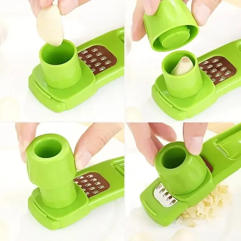 Hand-pressed Garlic Chopper Ma - đánh giá và giá Manual Garlic Press