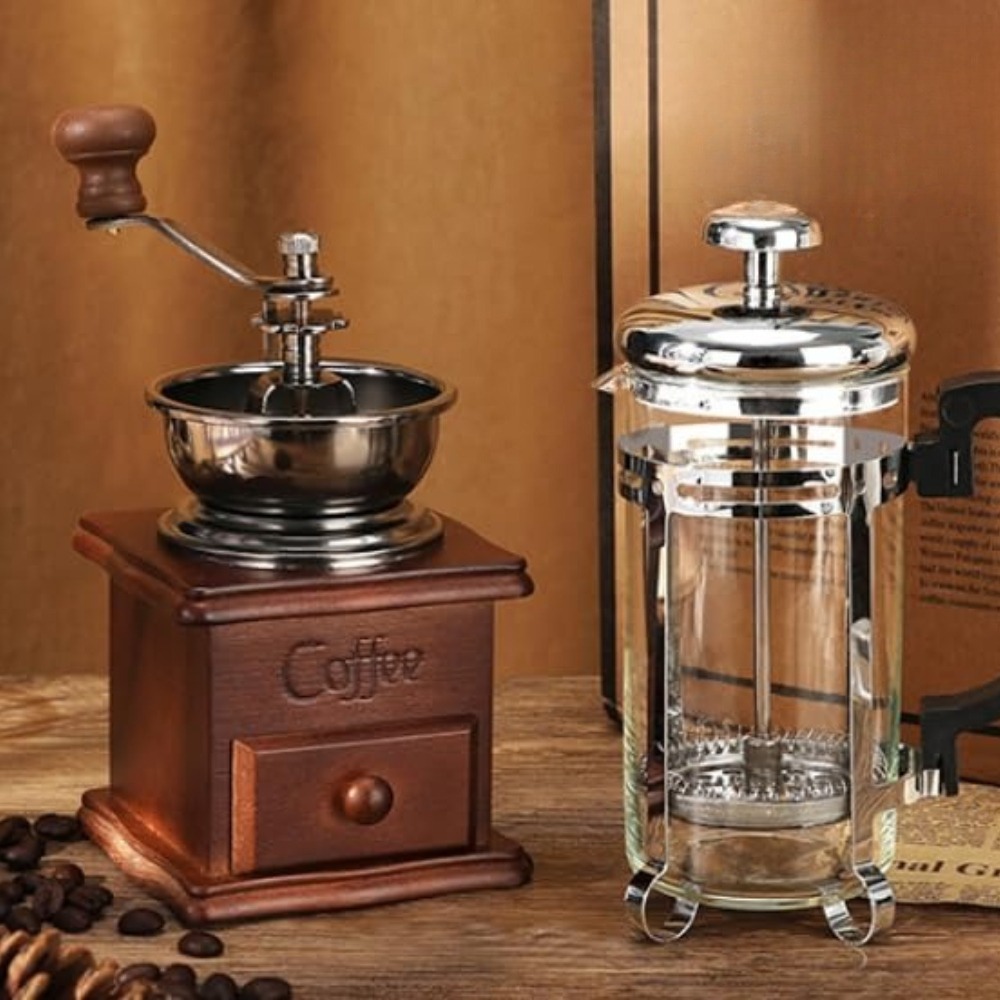 Coffee Maker Set Manual Coffee - đánh giá và giá French Press Coffee Maker