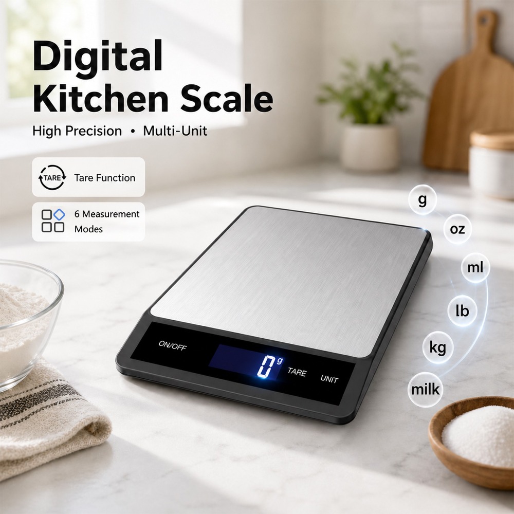 Waterproof Digital Kitchen Sca - đánh giá và giá Kitchen Gadgets Smart