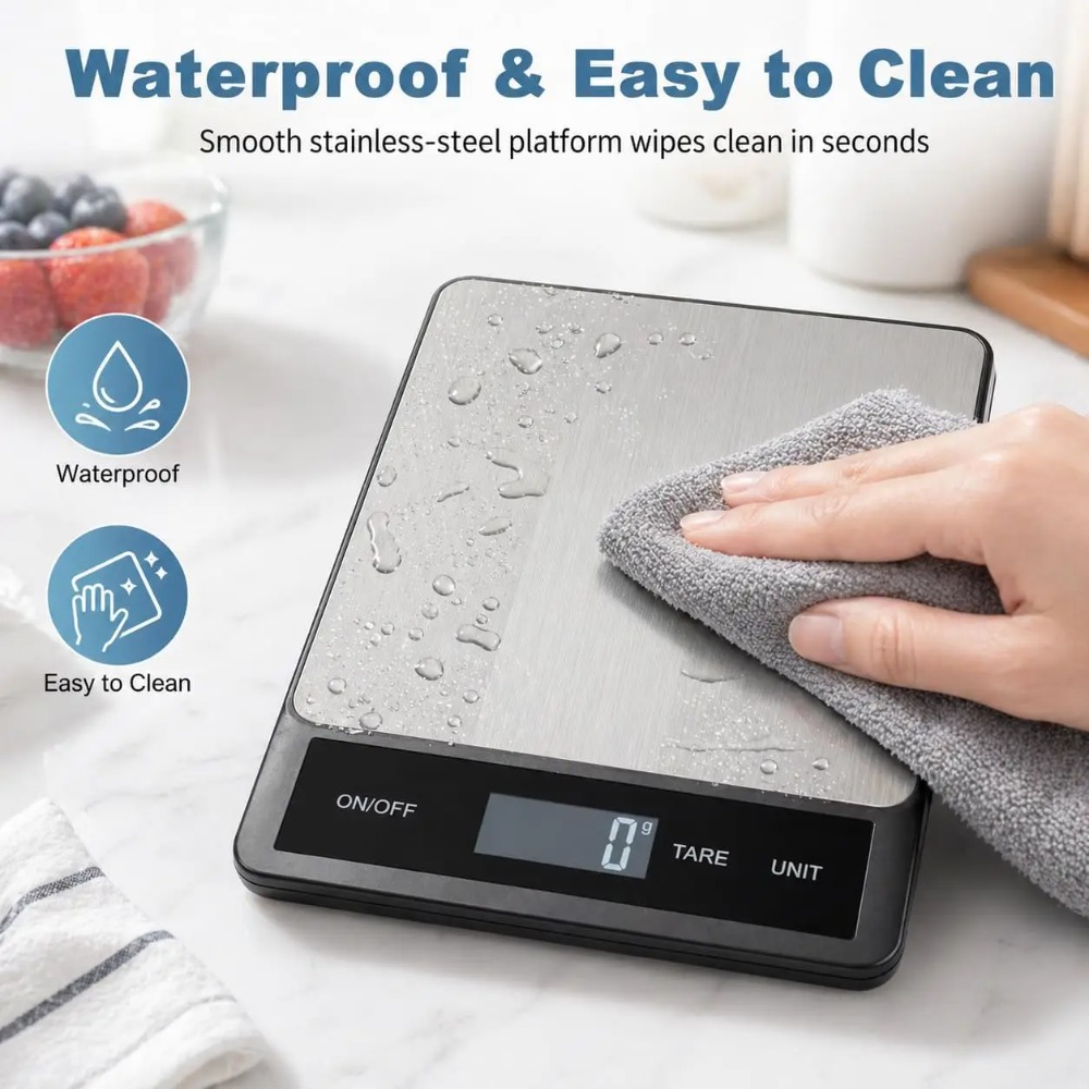 Waterproof Digital Kitchen Sca - đánh giá và giá Kitchen Gadgets Smart
