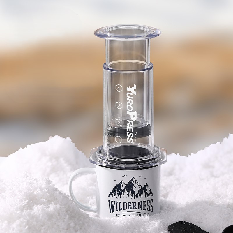 Yuropress Portable Espresso Co - đánh giá và giá French Press Coffee Maker