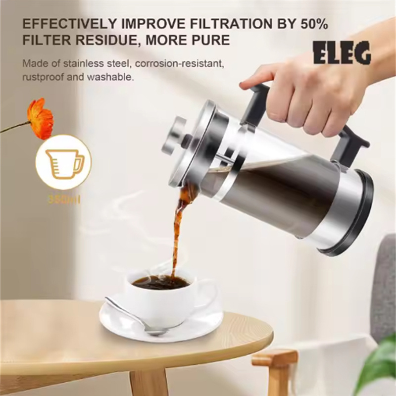 Coffee French Press Pot With F - đánh giá và giá French Press Coffee Maker
